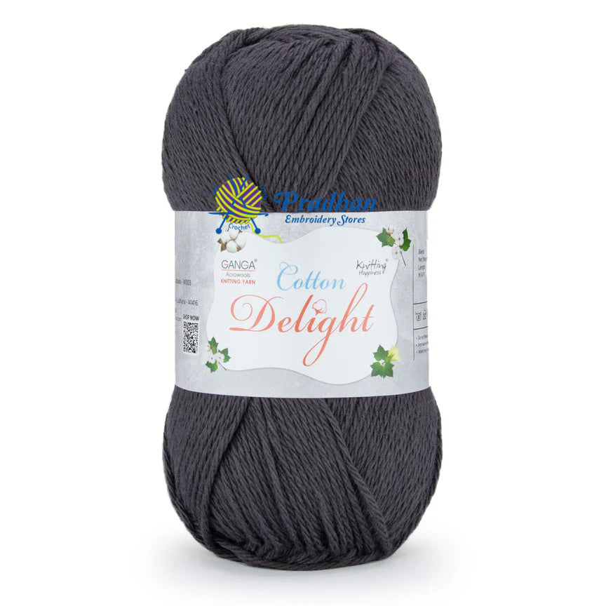 Cotton Delight COD036 Charcoal Grey