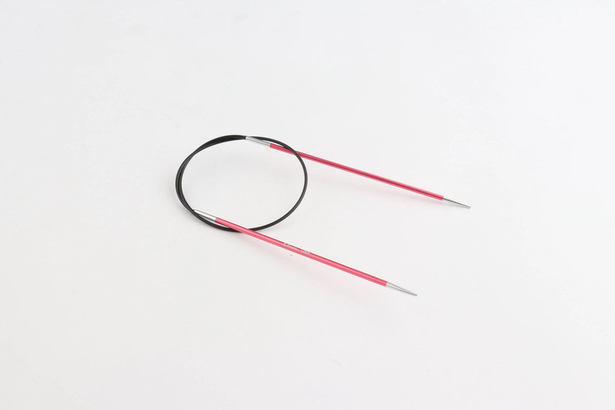 KnitPro Zing Fixed Circular Needles - 22.5cm (9")