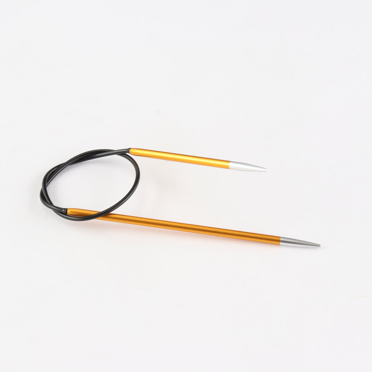 Zing Asymmetrical Fixed Circular Needles - 25cm (10")