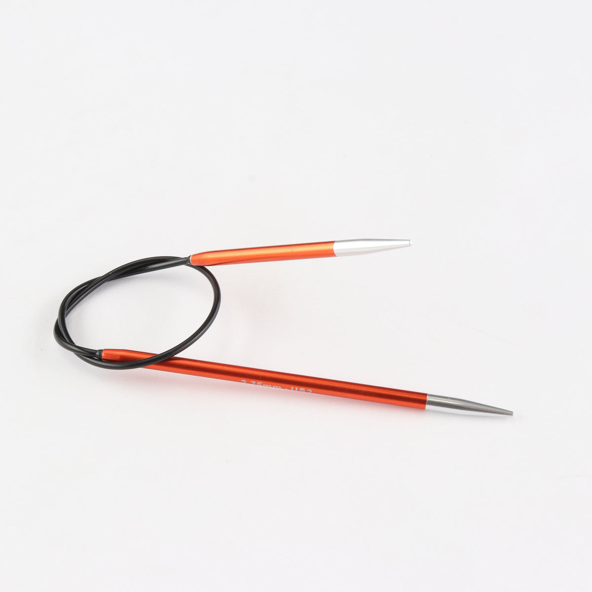 Zing Asymmetrical Fixed Circular Needles - 25cm (10")
