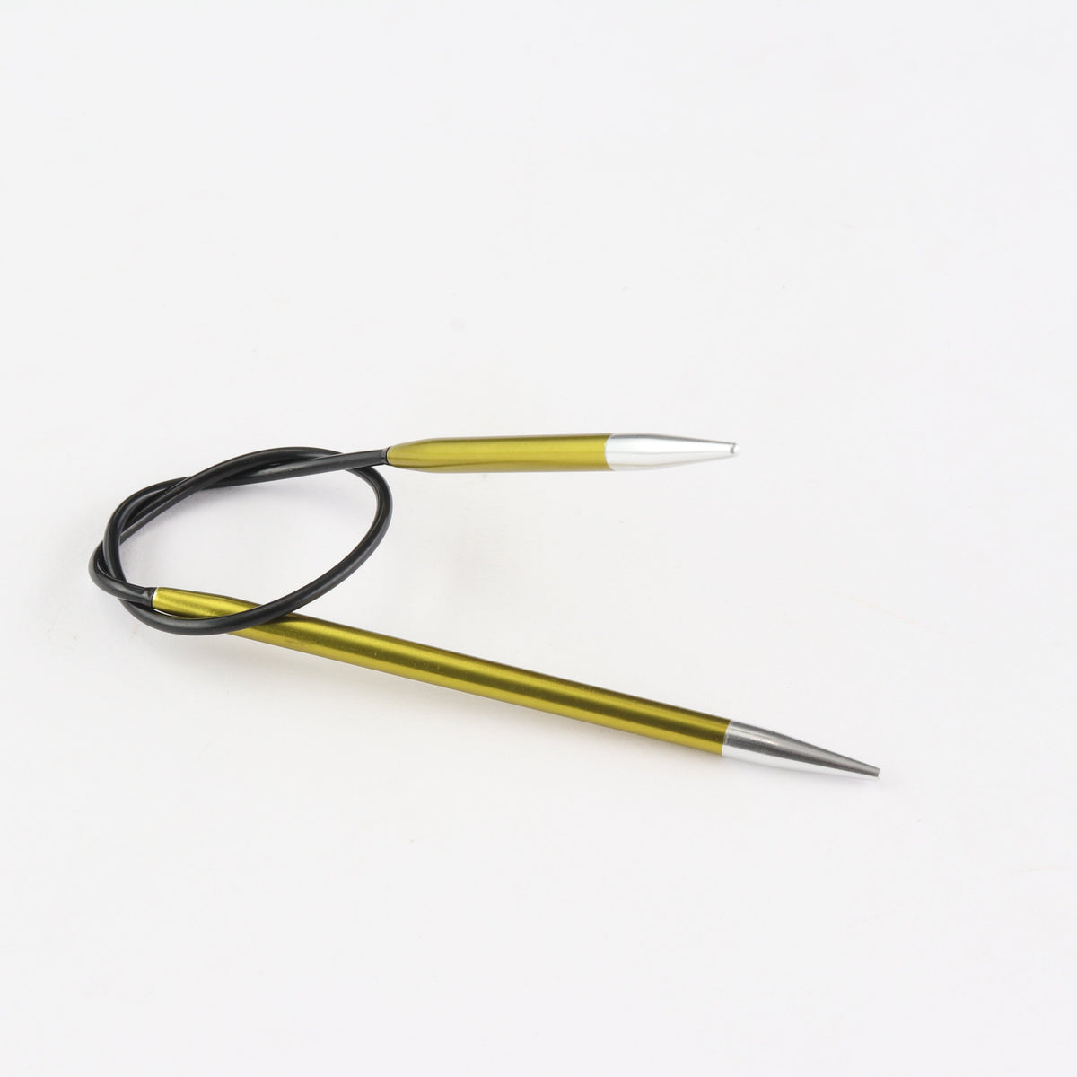 Zing Asymmetrical Fixed Circular Needles - 25cm (10")