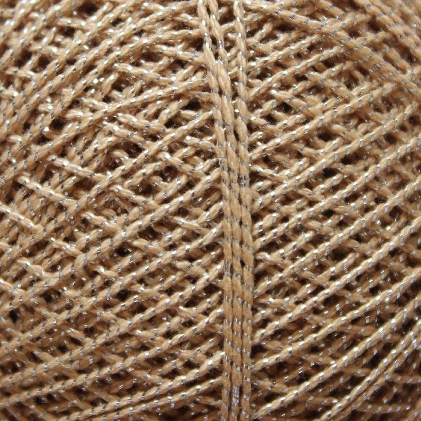 Metallic Knitting Cotton MKC0368 Silver