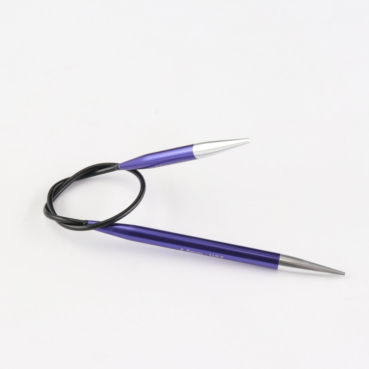 Zing Asymmetrical Fixed Circular Needles - 25cm (10")