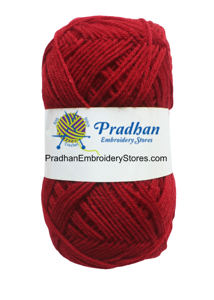 4PLY Acrylic FPA021 Maroon
