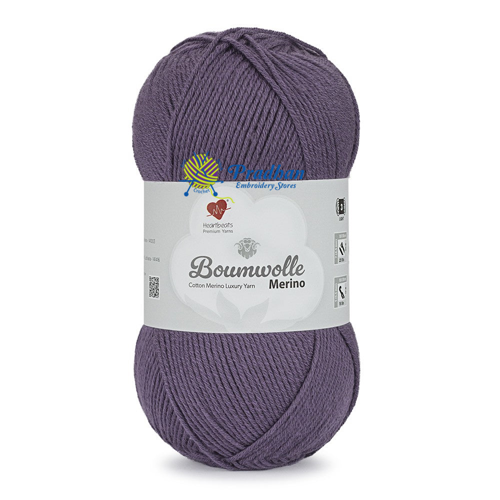 Boumwolle Merino BWM019 Purple Topaz