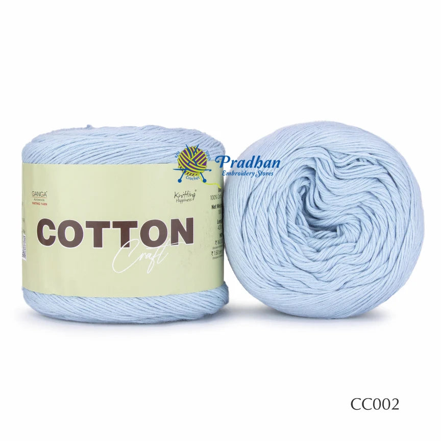 Cotton Craft CC002 - Heather Blue