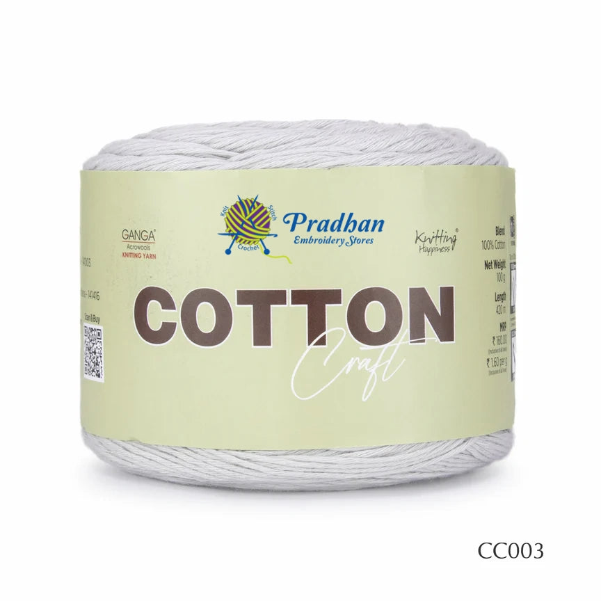 Cotton Craft CC003 - Ghost Grey