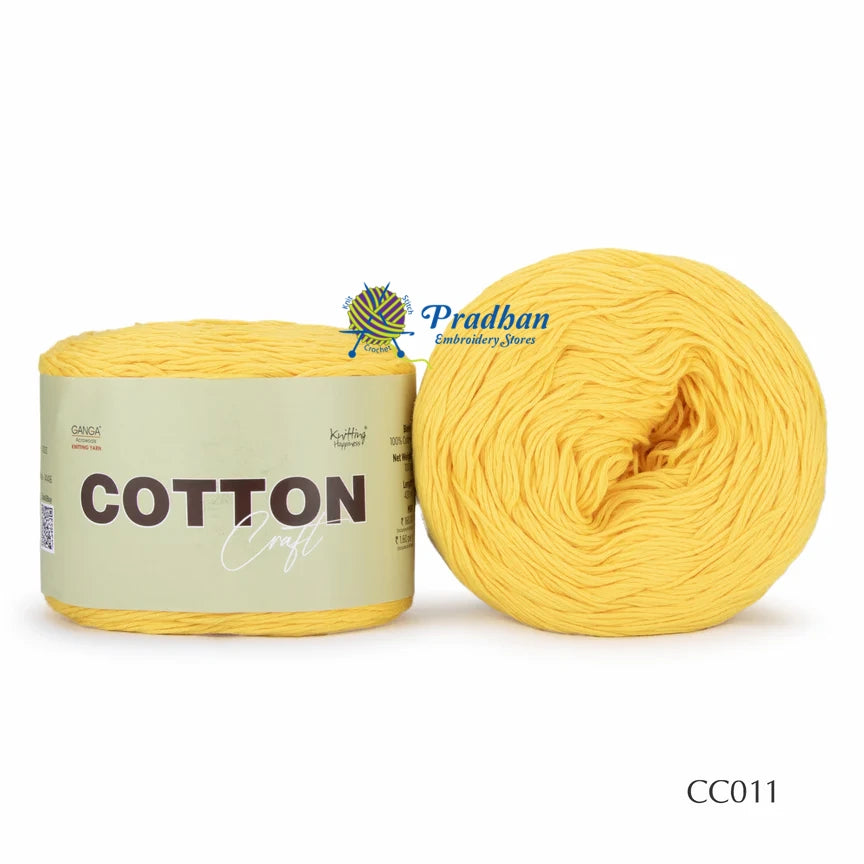 Cotton Craft CC011 - Marigold Yellow