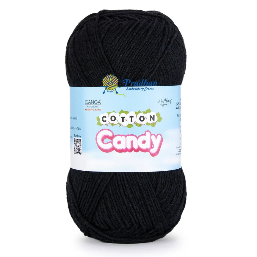 Cotton Candy CCY001 Jet Black