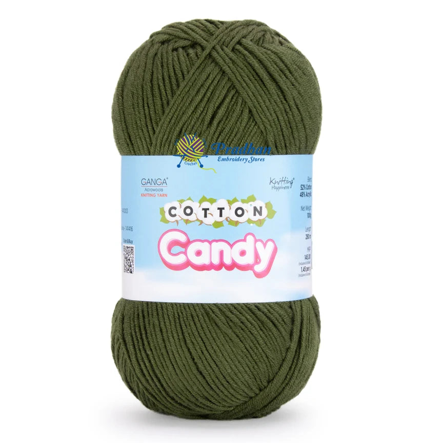 Cotton Candy CCY021 Army Green
