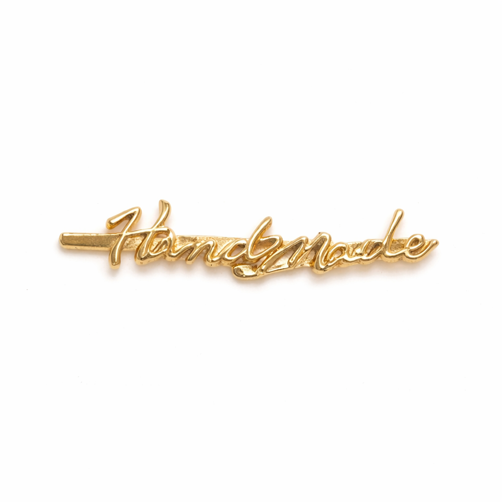 ClipOn Handmade Tag - Golden