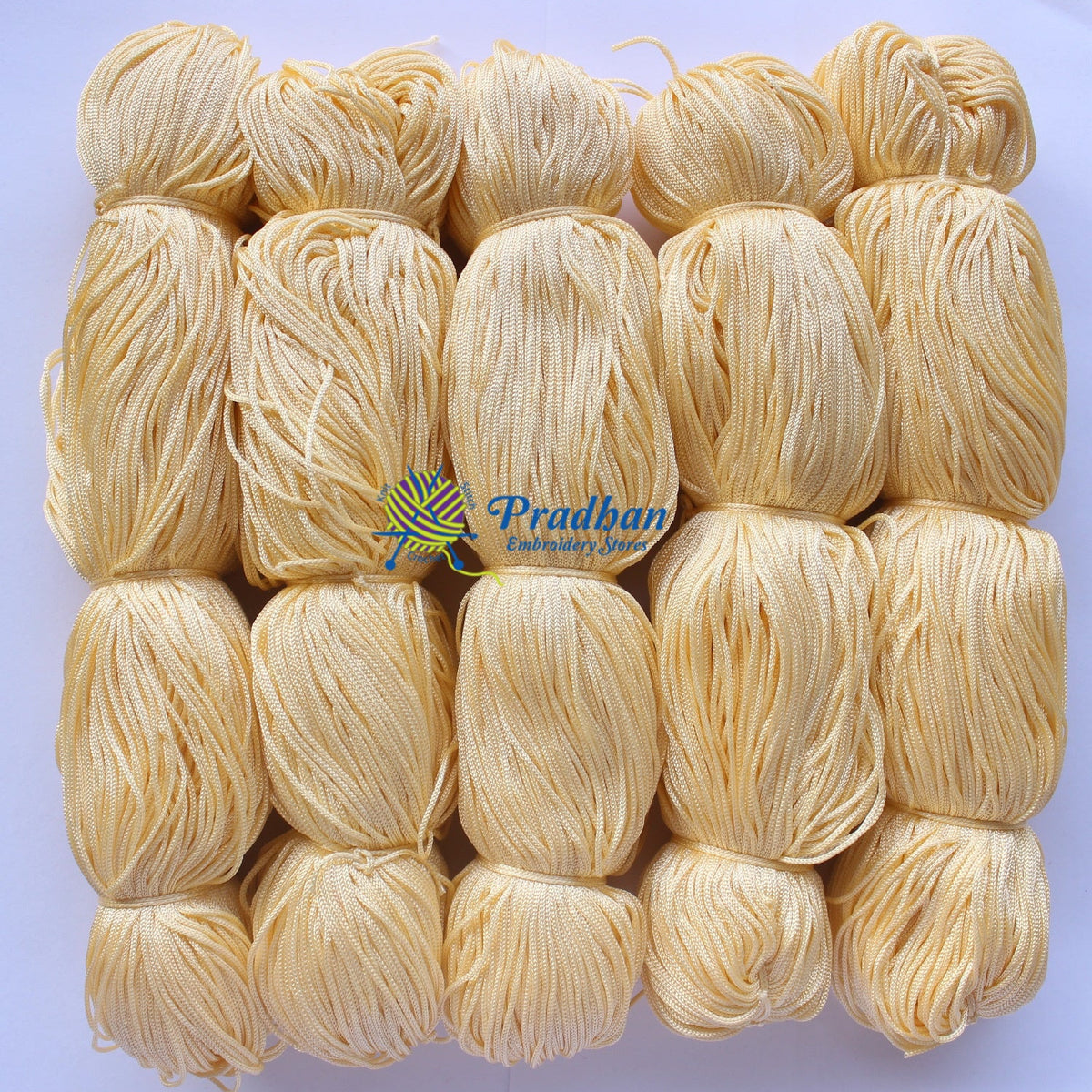 Purse Thread (Hanks) Dark Cream(0.5mm)