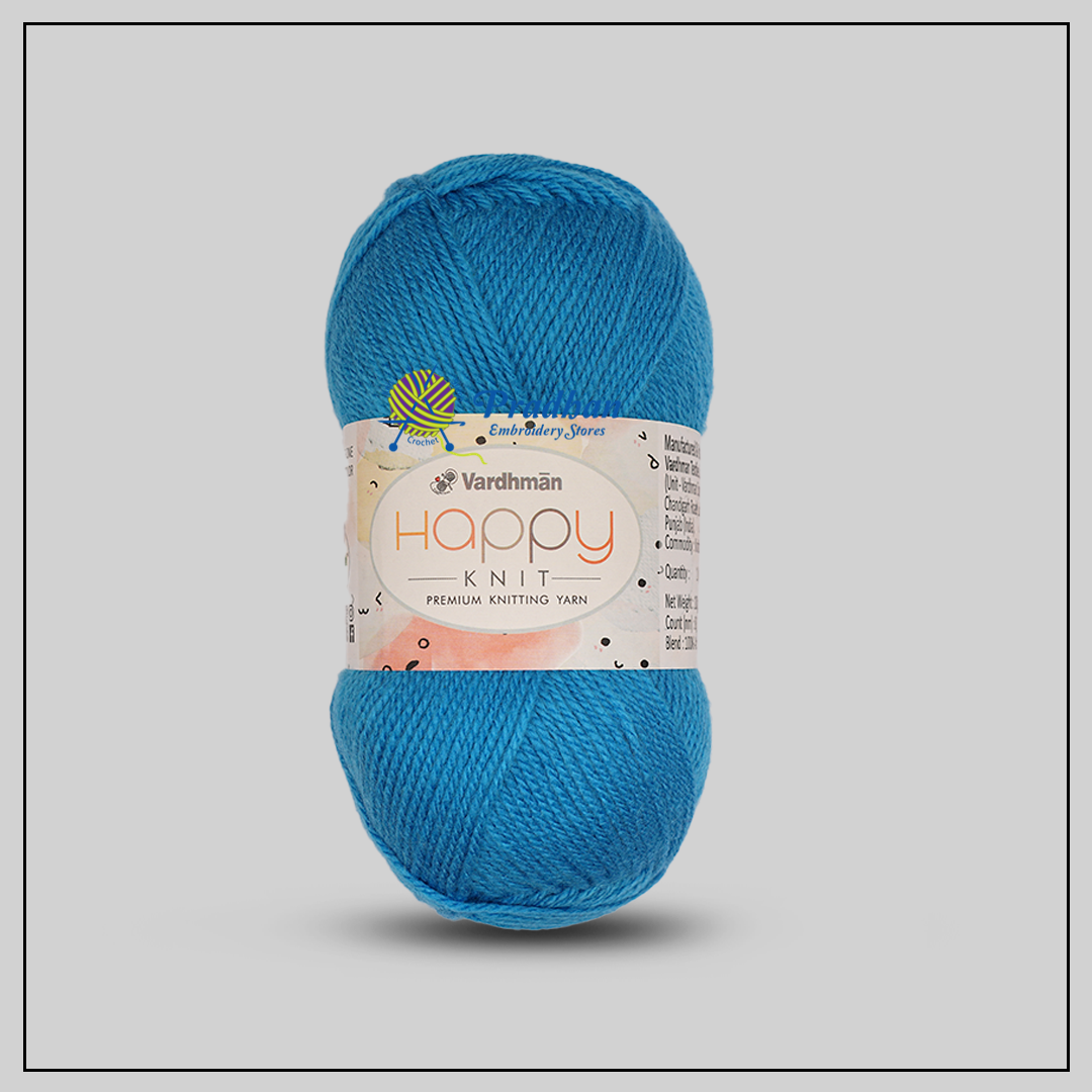 Vardhman Happy Knit HNM021 Azure Blue