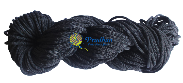 Macrame Cord Black 004