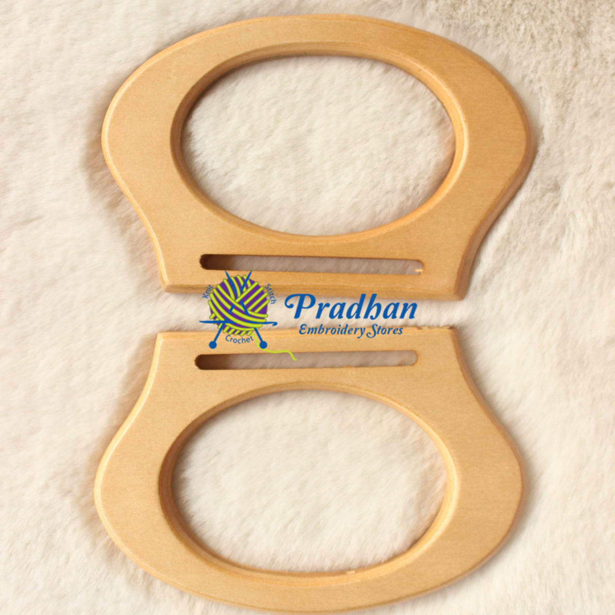 WDH021 Light Brown Oval Single Slot