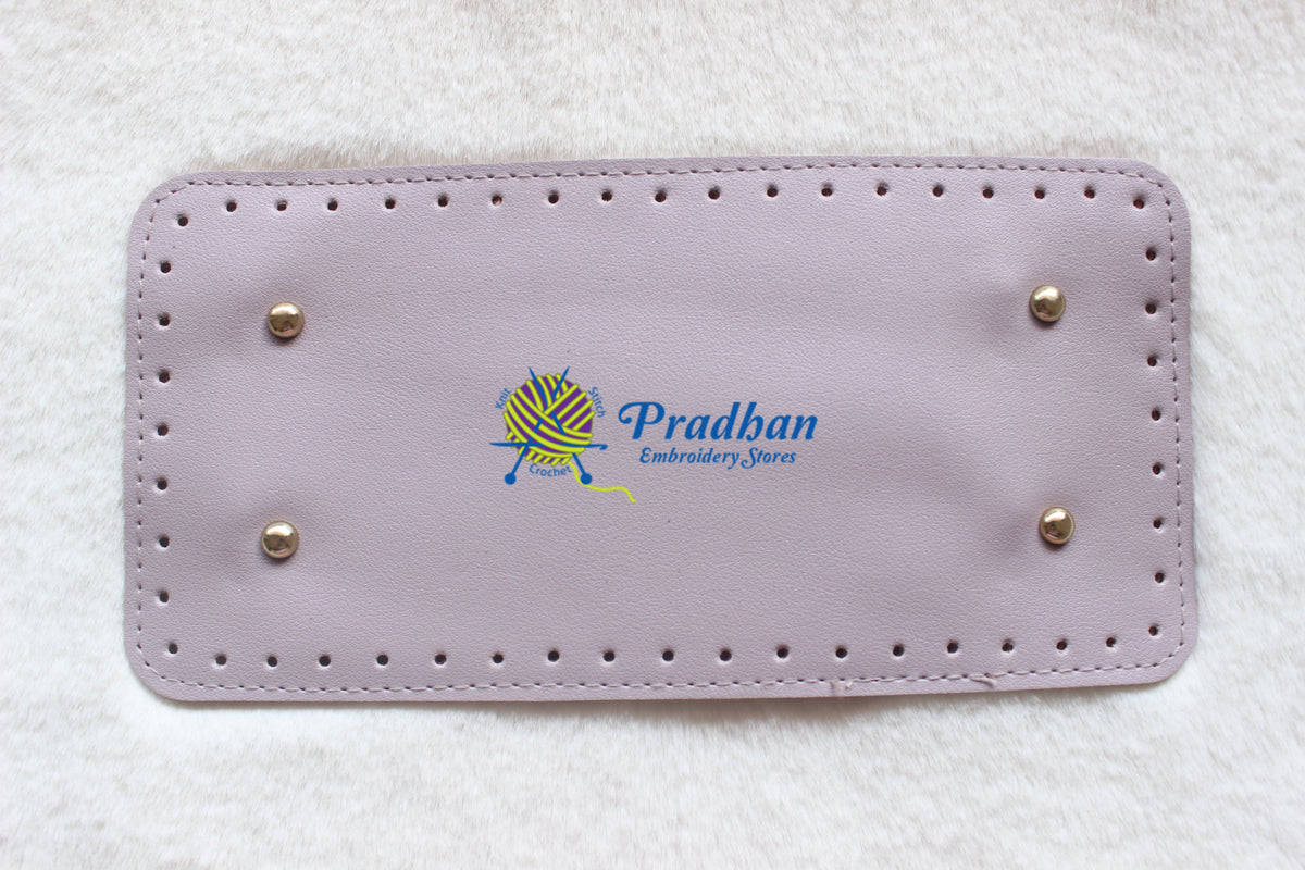 Lt. Lilac Grey Rectangle Squared Edge