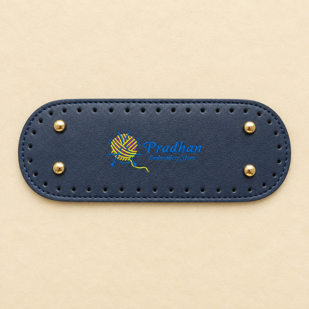 Navy Blue Oblong