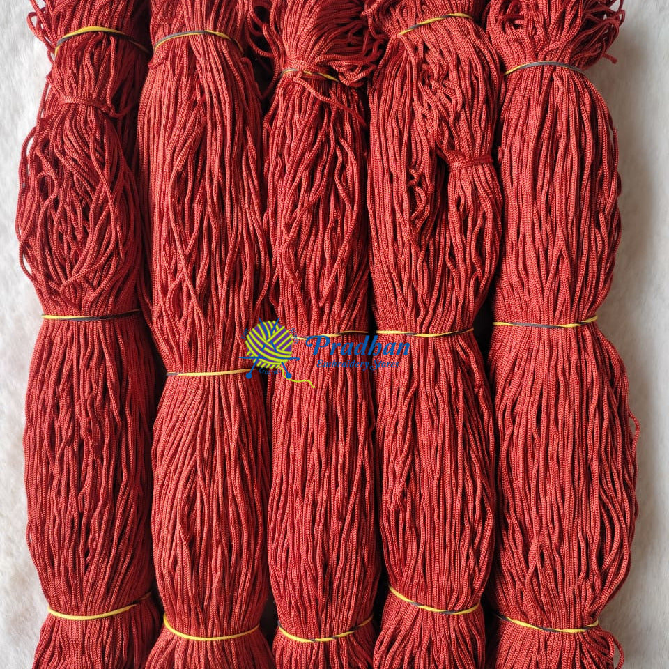 Purse Thread (Hanks) Rust Orange(0.5mm)