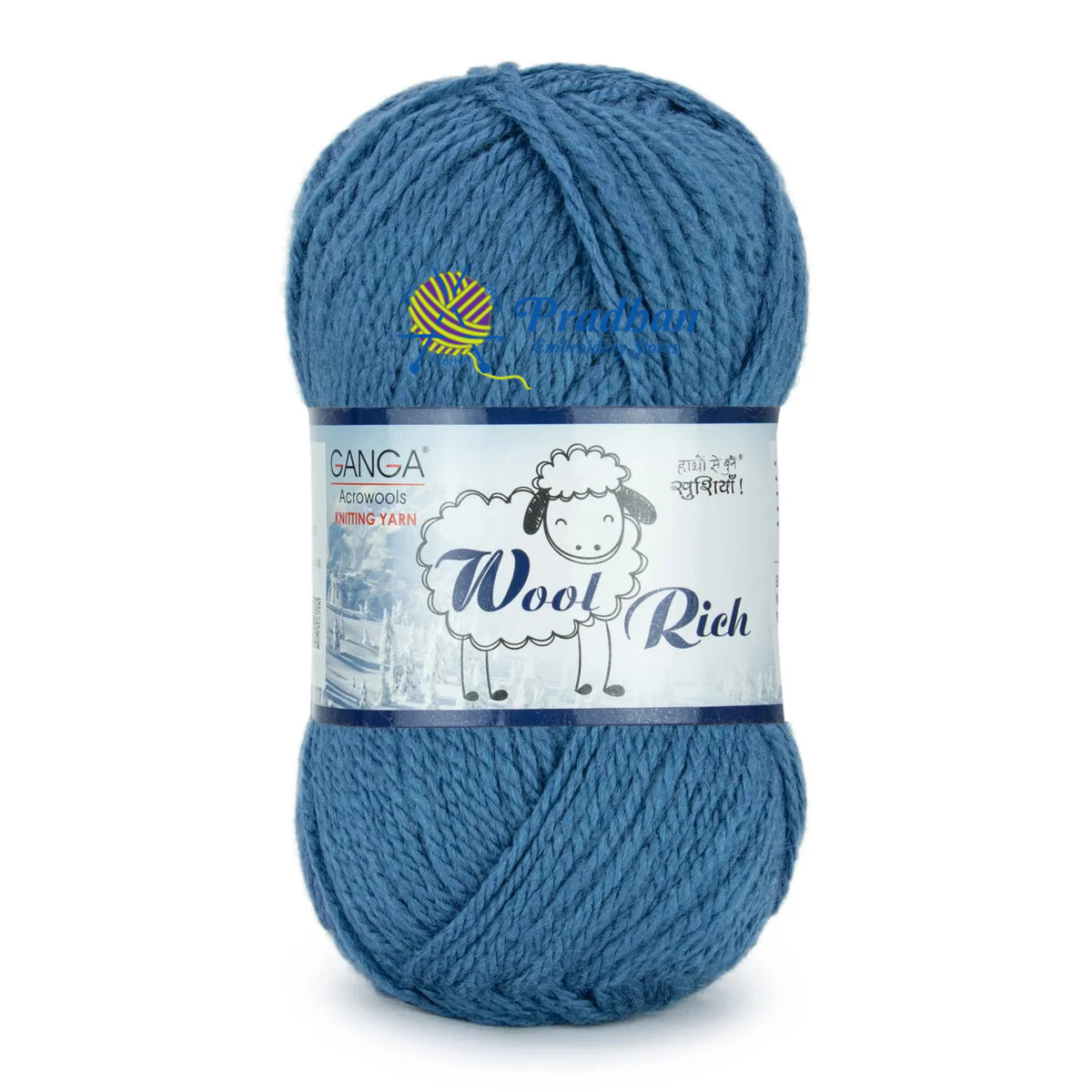 Wool Rich WLR016 Blue