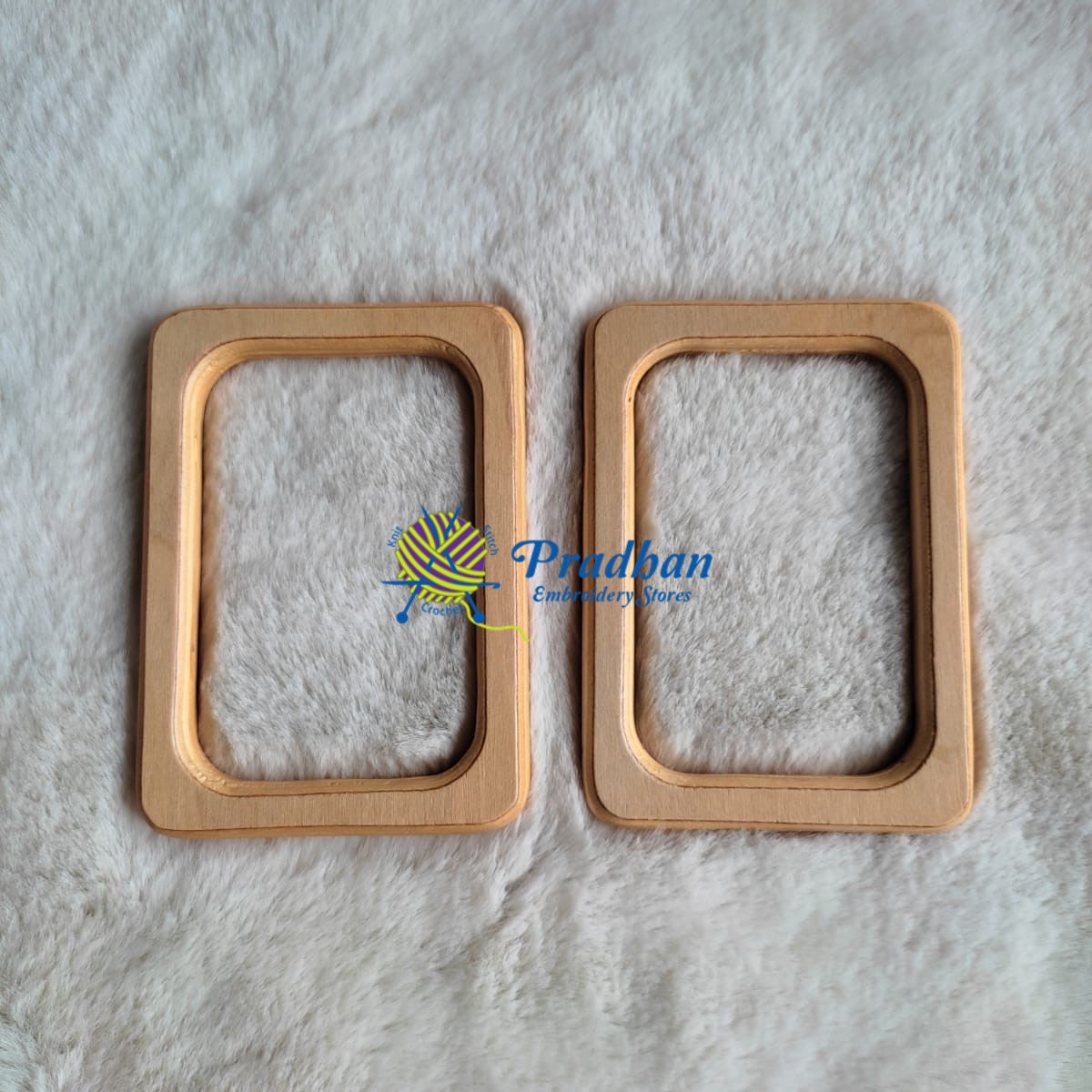 WDH033 NEW Light Brown Sleek Rectangle