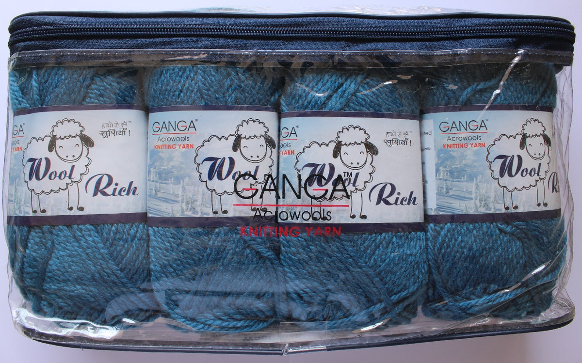 Wool Rich WLR016 Blue