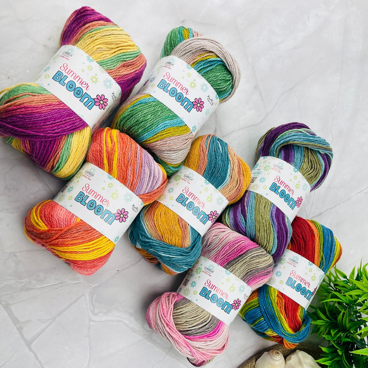 Ganga Summer Bloom Cotton Multi