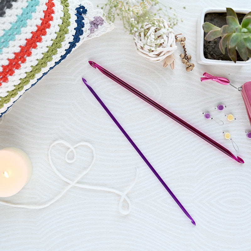Trendz Traditional Tunisian Double Ended Crochet Hook (30cm)