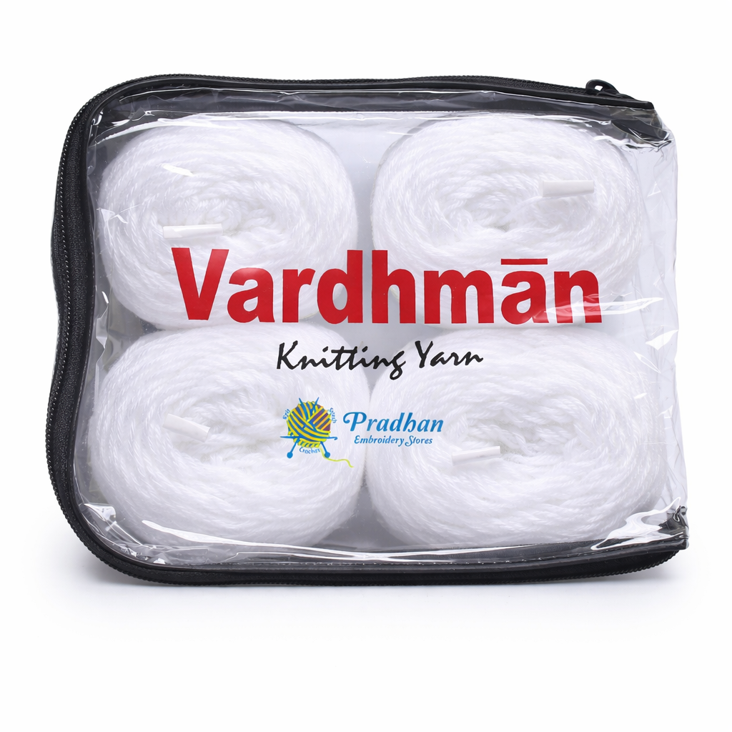 Vardhman Cuddles CFB001 White