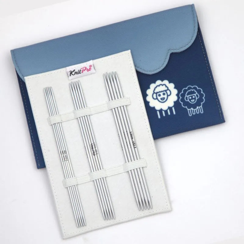 Nova Metal Starter Double Pointed Needle Set 15cm (10627)