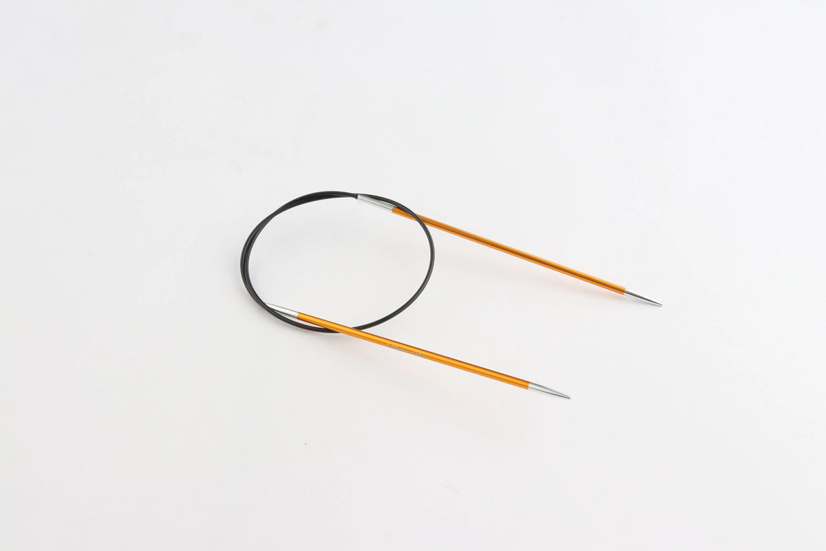 KnitPro Zing Fixed Circular Needles - 22.5cm (9")