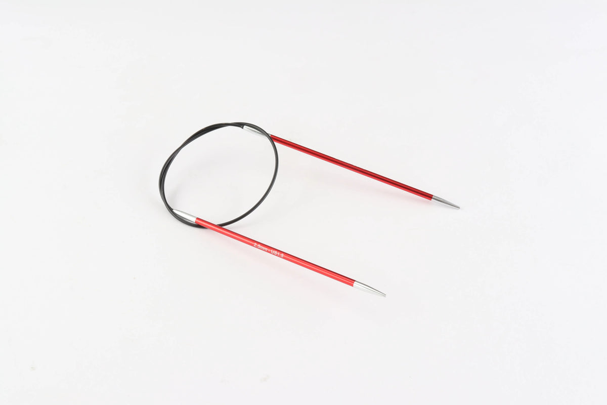 KnitPro Zing Fixed Circular Needles - 22.5cm (9")
