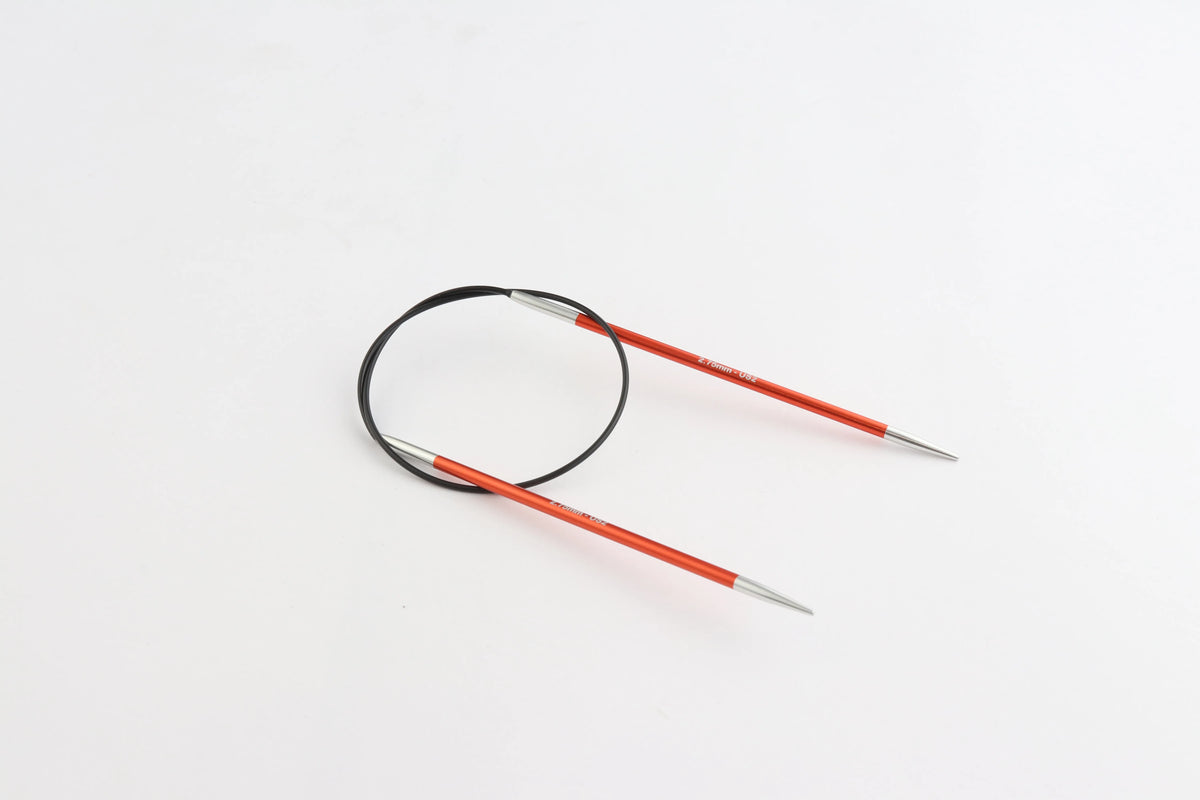 KnitPro Zing Fixed Circular Needles - 22.5cm (9")