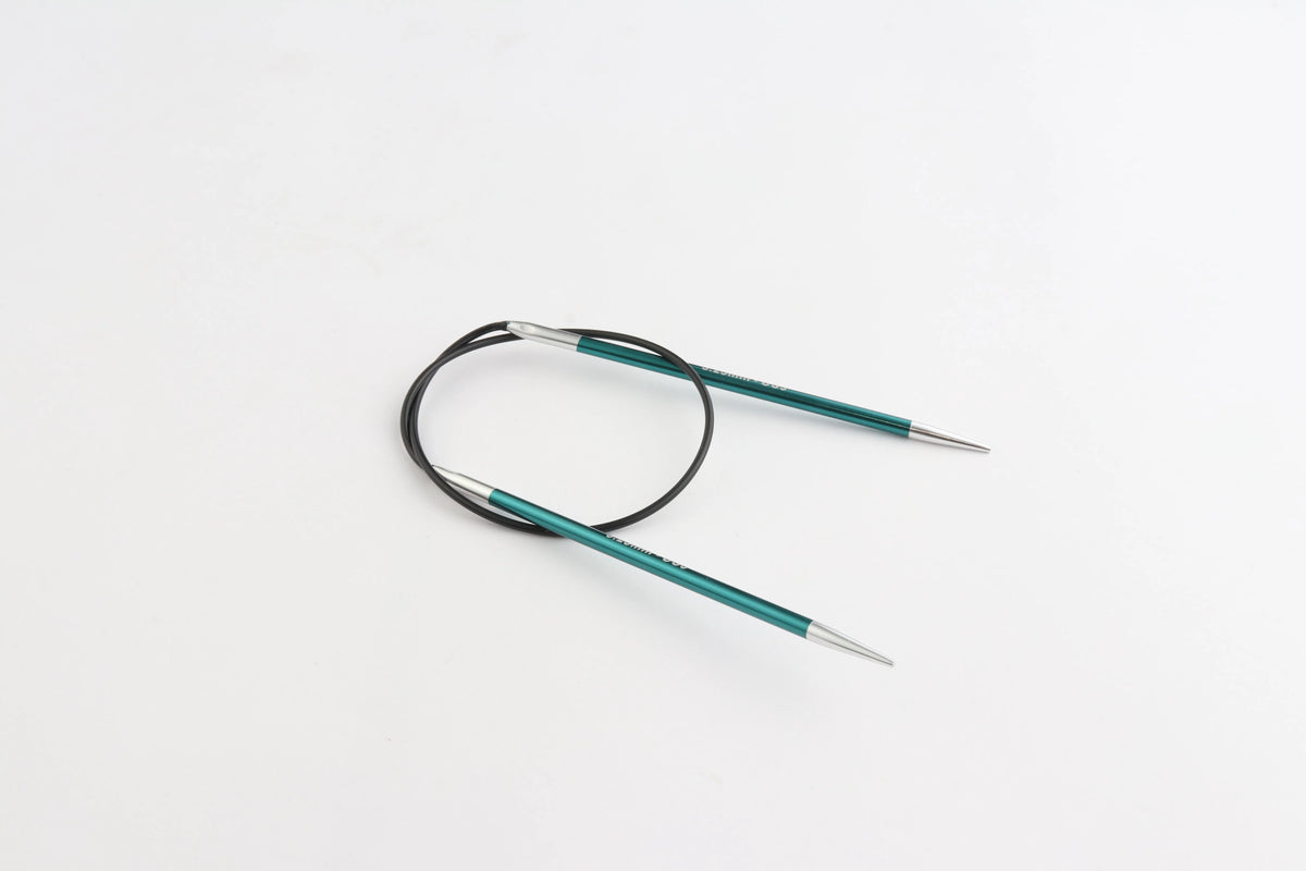 KnitPro Zing Fixed Circular Needles - 22.5cm (9")