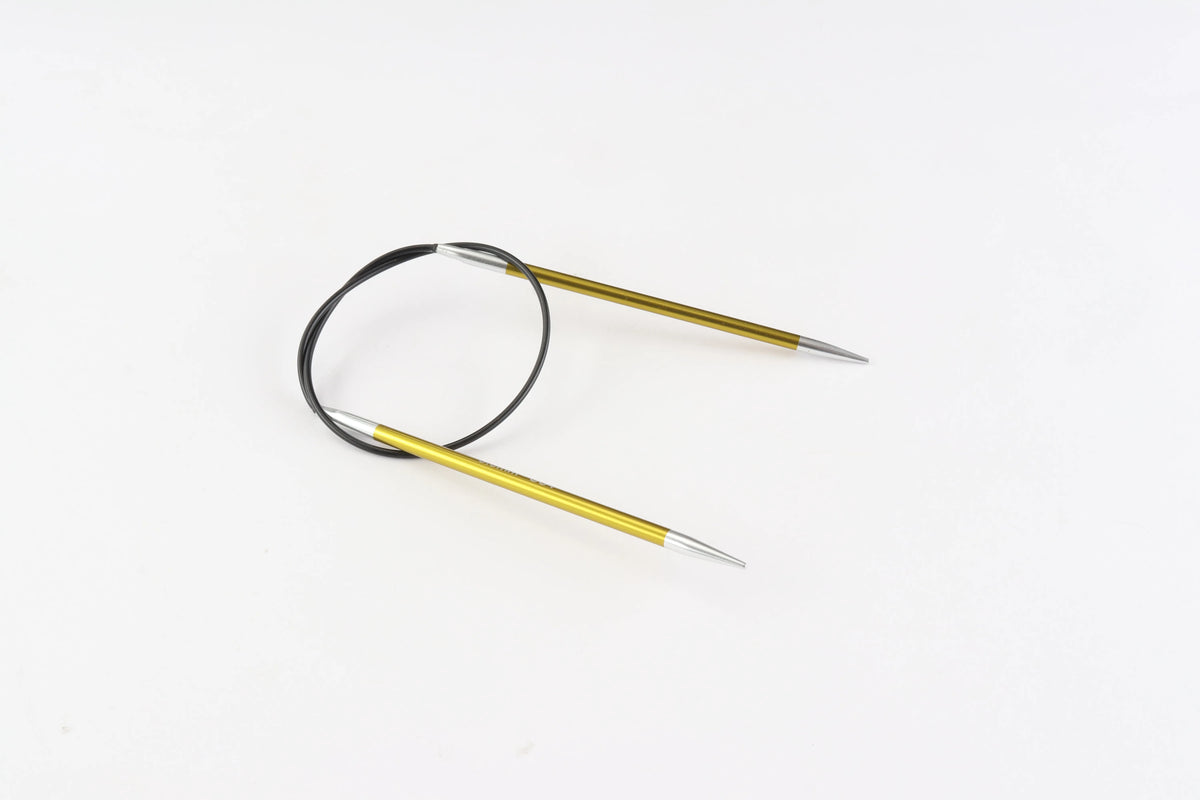 KnitPro Zing Fixed Circular Needles - 22.5cm (9")