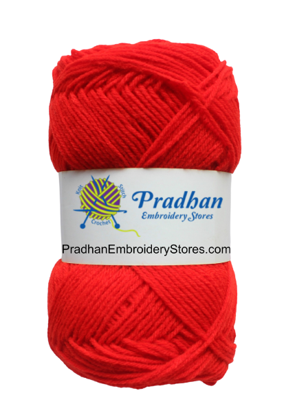 4PLY Acrylic FPA004 Bright Red