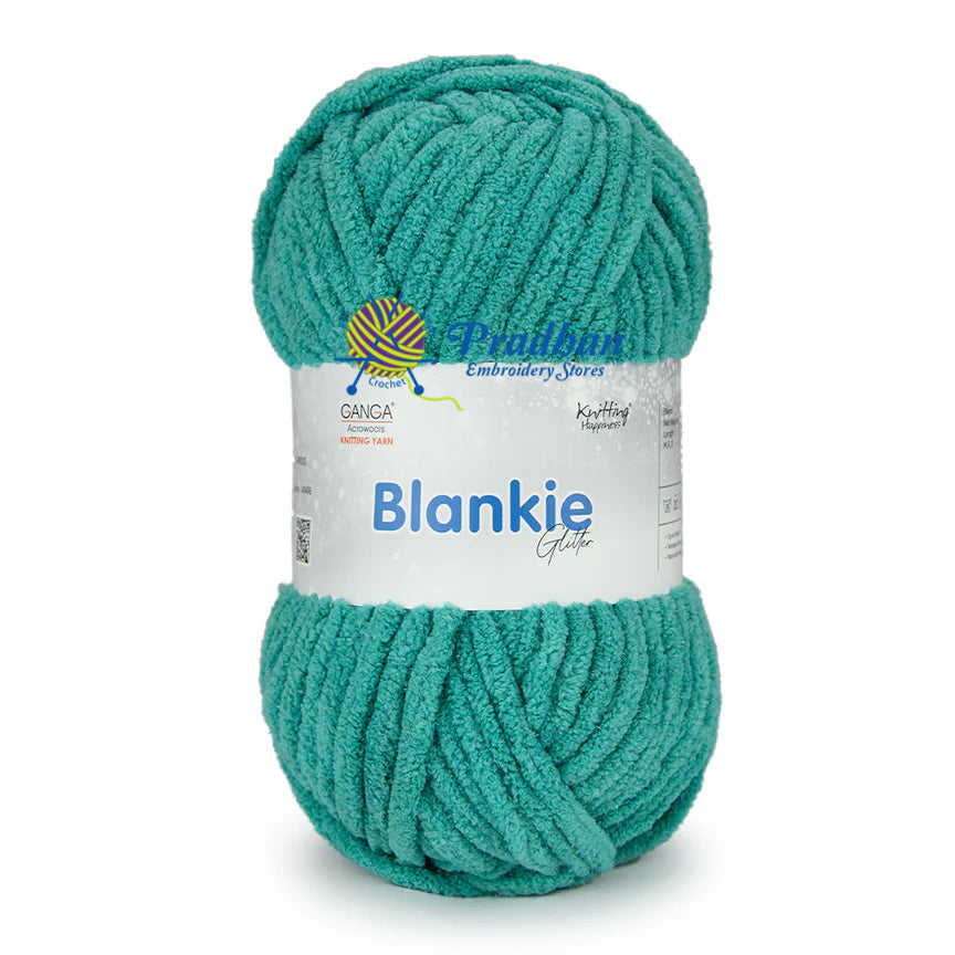 Blankie Glitter BG0005 Deep Sea Green