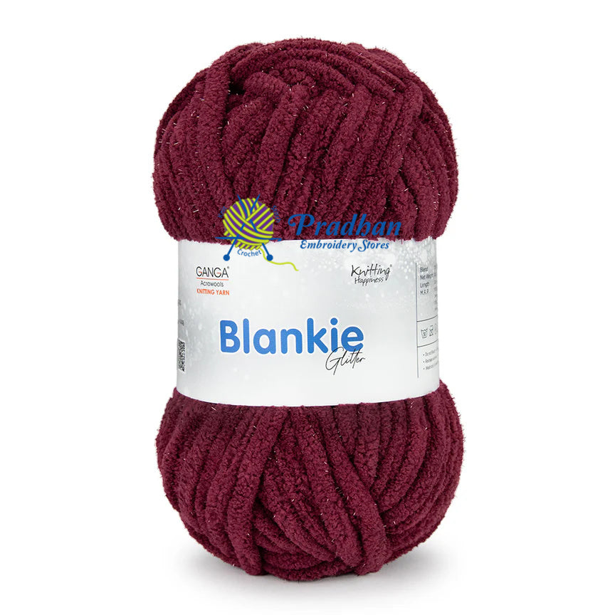 Blankie Glitter BG0012 Deep Maroon