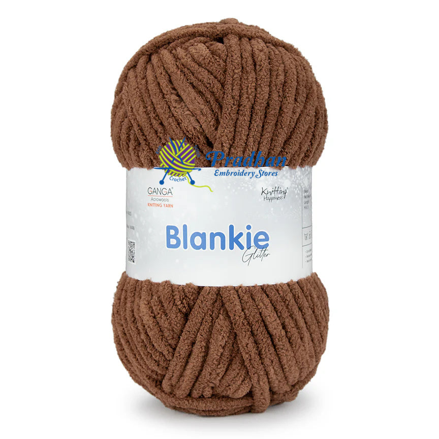 Blankie Glitter BG0013 Brown Bramble