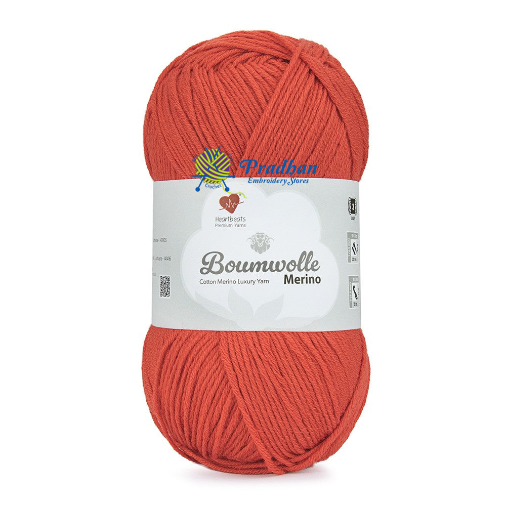 Boumwolle Merino BWM011 Tomato