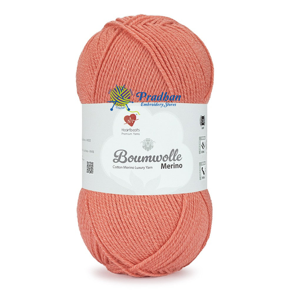 Boumwolle Merino BWM012 Salmon