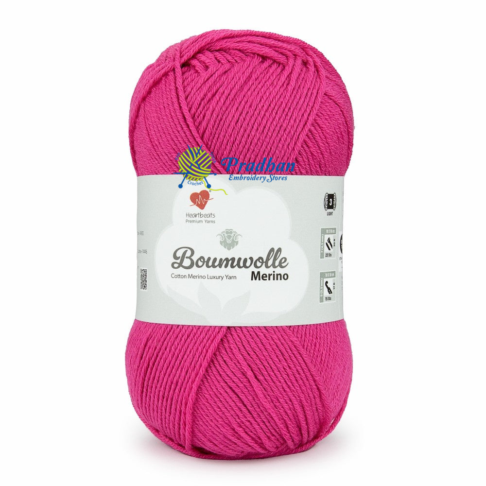 Boumwolle Merino BWM010 Bright Pink