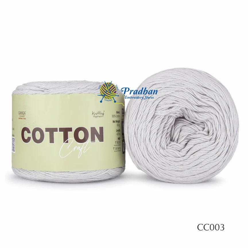 Cotton Craft CC003 - Ghost Grey
