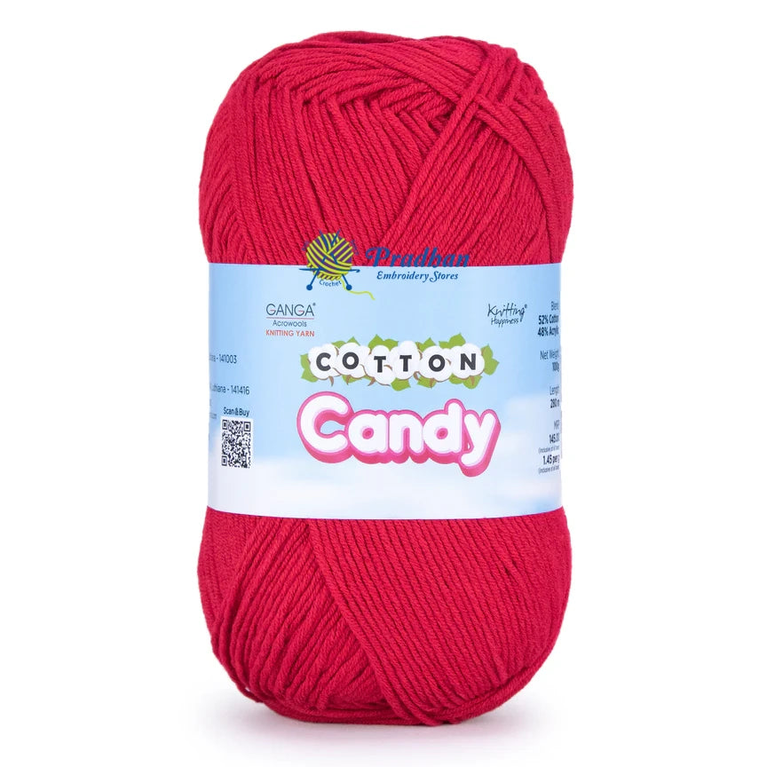 Cotton Candy CCY011 Dark Red