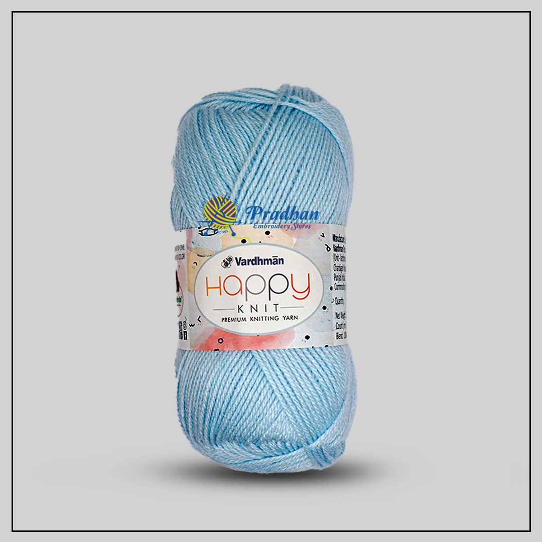 Vardhman Happy Knit HNL003 Baby Blue
