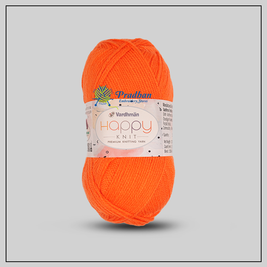 Vardhman Happy Knit HNM019 Orange