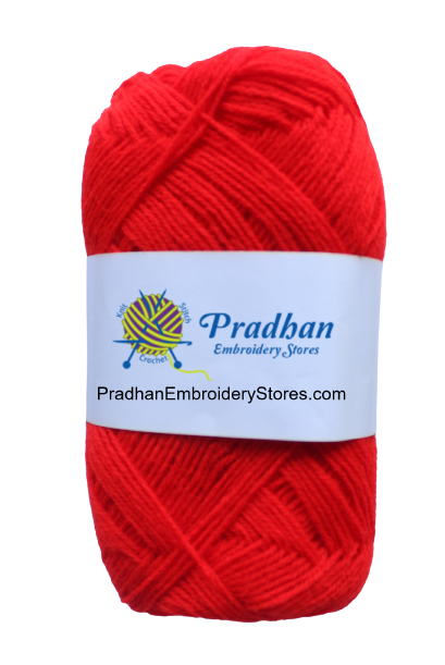 3PLY Acrylic TPA004 Bright Red
