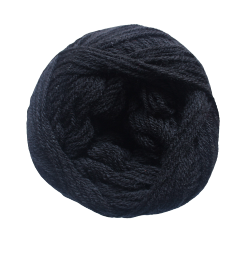 3PLY Acrylic BLACK