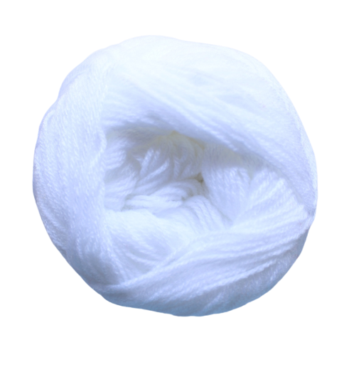 3PLY Acrylic WHITE