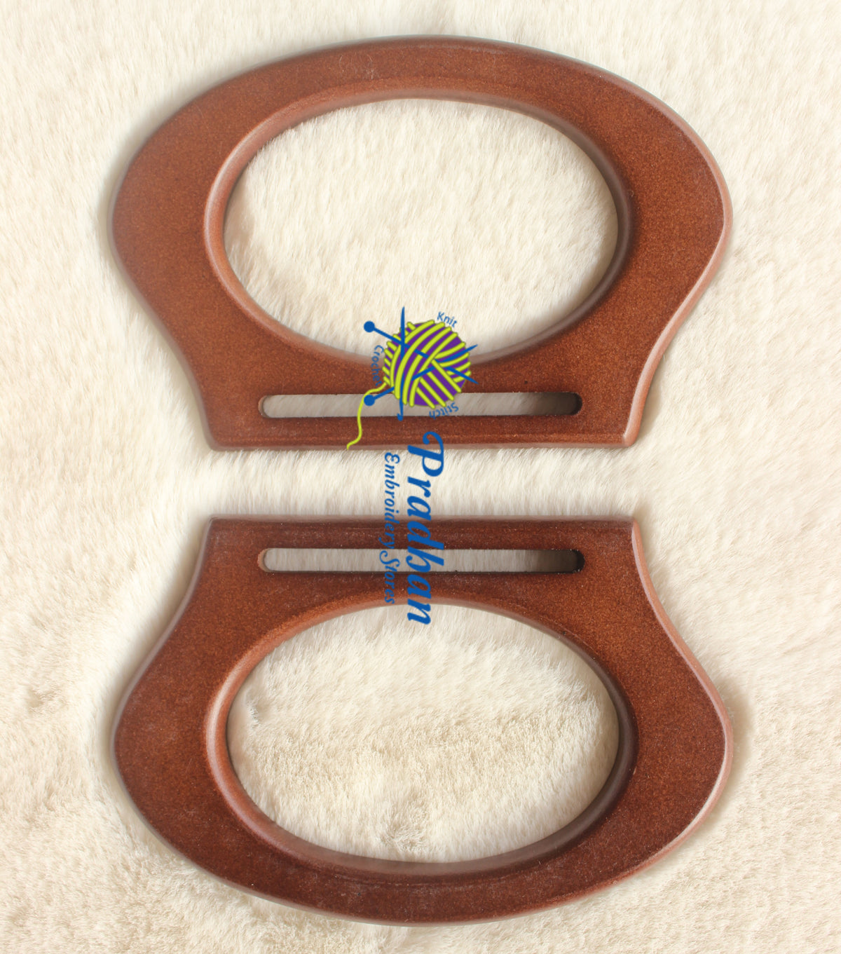 WDH020 Medium Brown Oval Single Slot