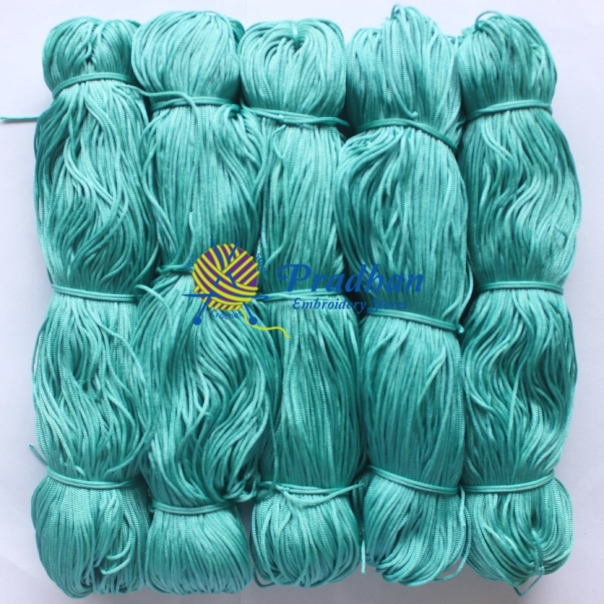 Purse Thread (Hanks) Lt. Peacock Green(0.5mm)